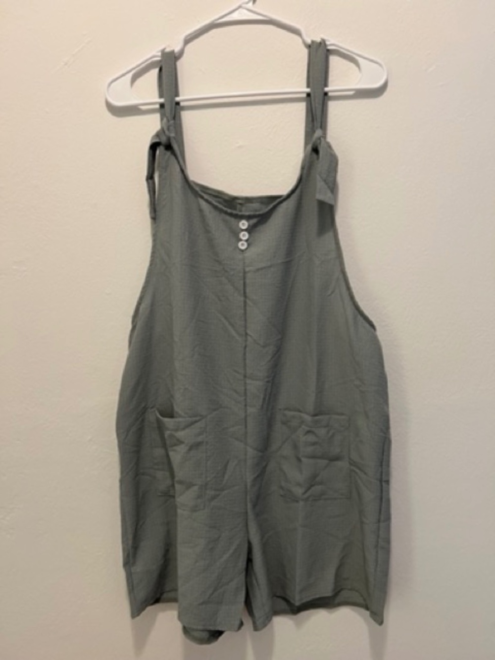 Sage Green New Romper Lightweight from Temu